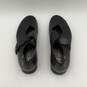 Womens Black Leather Round Toe Hook And Loop Mary Jane Shoes Size 6.5 image number 5