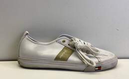 Tommy Hilfiger Women's White/Gold Casual Shoes Sz. 8M