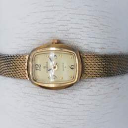 Vintage Helbros Gold Tone Quartz Watch NOT RUNNING