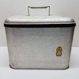 Vintage Keapsit Thermos mid century insulated ice chest cooler with lid