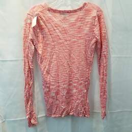 Tommy Bahama Women's Pink Soft Knit Long Sleeve Top Size S alternative image