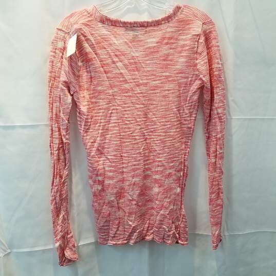 Tommy Bahama Women's Pink Soft Knit Long Sleeve Top Size S image number 2