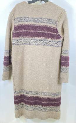 Free People Womens Multicolor Long Sleeve Button Front Cardigan Sweater Size L alternative image