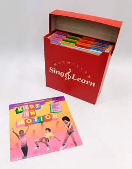 VNTG Macmillan Sing & Learn Records and Curriculum w/ Original Box