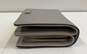 Kate Spade Gray Leather Bifold Coin Card Zip Organizer Wallet image number 5
