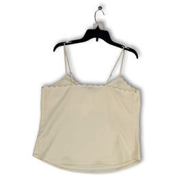 NWT Womens White V-Neck Strappy Pullover Camisole Tank Top Size 12 alternative image