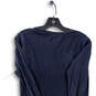 Womens Blue Rhinestone Denver Broncos Long Sleeve NFL T-Shirt Size Medium image number 4