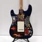 Blue Stratocaster Electric Guitar In Gig Bag image number 7