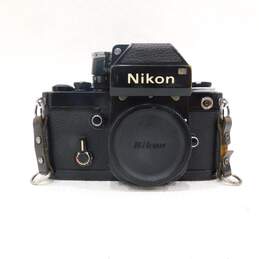 Nikon F2 SLR 35mm Film Camera w/ 2 Lens Auto 1:1.4 50mm & 1:3.5 55mm alternative image