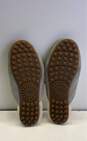 UGG Gray Suede Shearling Slides Shoes Women's Size 9 image number 5