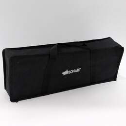 Sonart Brand White Digital Foldable USB Keyboard/Piano w/ Soft Carrying Case