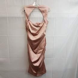 Nicole Miller Women's Sleeveless Pink Dress Size 8 alternative image