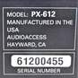 Audio Access Black Multi Room Amplifier Model PX-612 image number 5