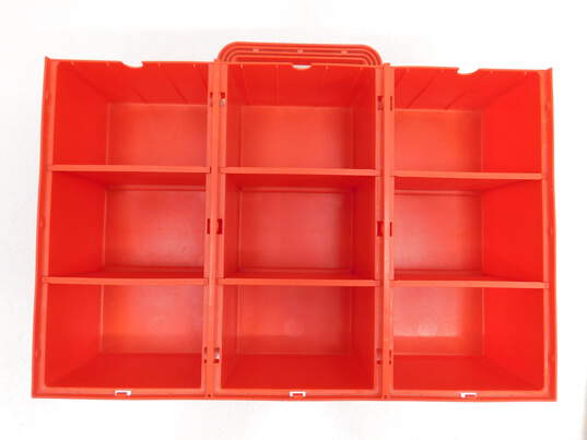 Vintage Red Storage Case + 9 Assorted Polybags image number 5