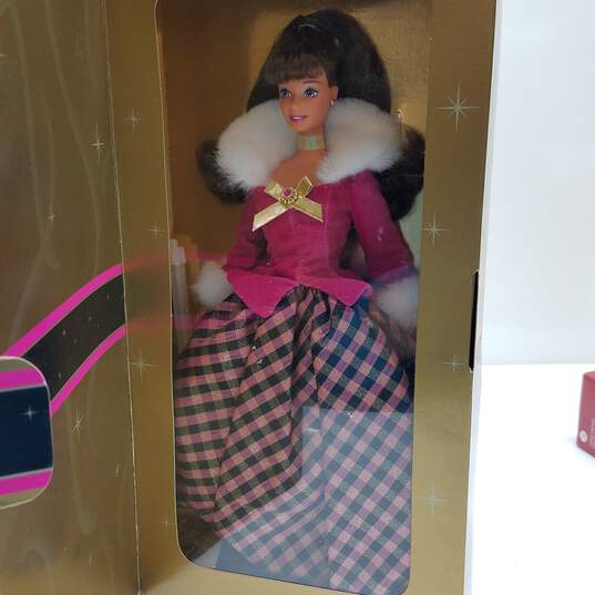 Avon Barbie 1996 Winter Rhapsody & 1998 Winter Splendor Dolls Mattel image number 3