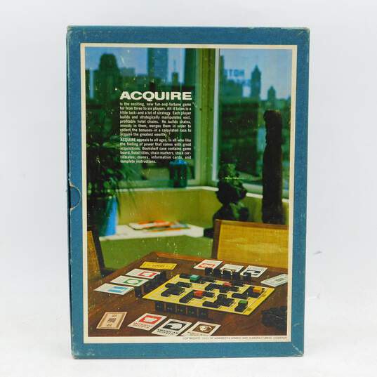 1962 Acquire Board Game 3M Book Shelf High Adventure in High Finance - COMPLETE image number 6