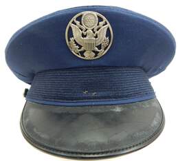 Vintage Bancroft USAF US Air Force Cap and Hat Blue Tropical 1578