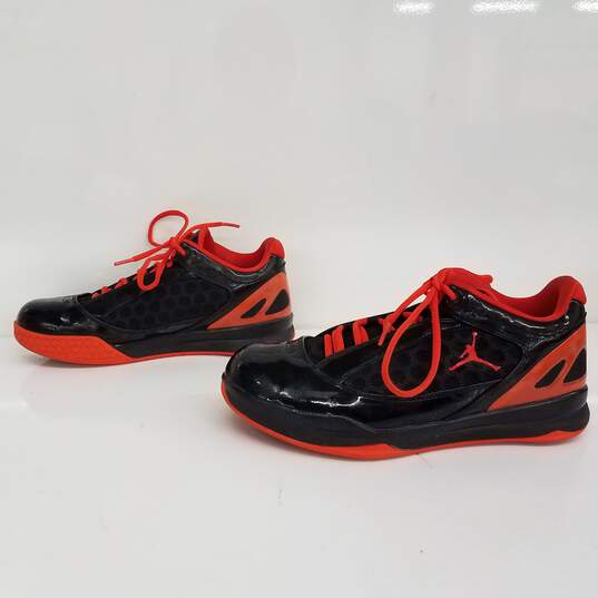 Air Jordan CP2 Quick Shoes Orange Black Size 10 image number 1
