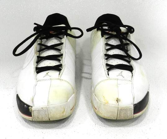 Jordan Team Elite 2 Low White Varsity Red Men's Shoe Size 9 image number 1