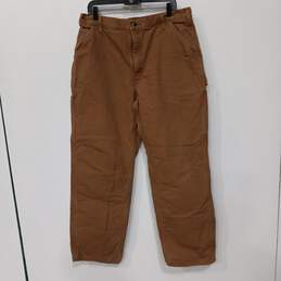 Carhartt Loose Original Fit Brown Pants Size 38x32