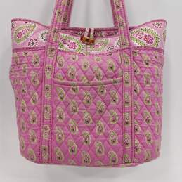 Vera Bradley Women's Pink Paisley Print Tote Bag alternative image