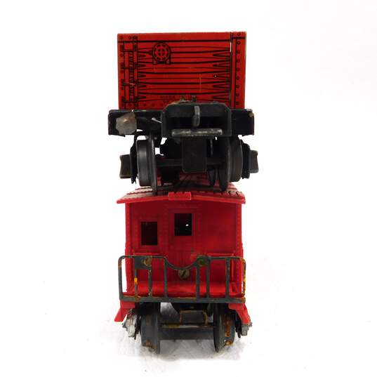 Vntg Lionel Trains O Scale Lot Coal Tenders Caboose & More Parts Or Repair image number 5