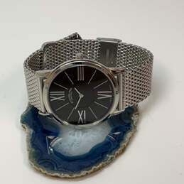 Designer Stuhrling Original Silver-Tone Round Dial Analog Wristwatch