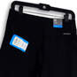 NWT Womens Black Elastic Waist Flat Front Active Fit Capri Pants Size M image number 4