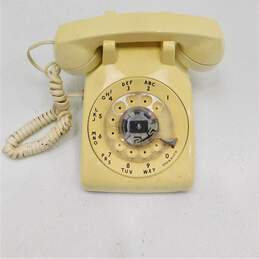Vintage AT&T Cream desktop Rotary Dial Telephone alternative image