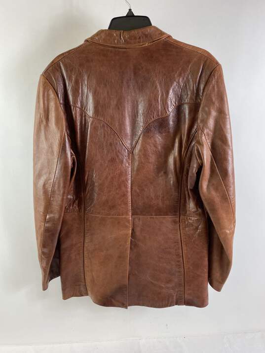 The Tannery West Brown Jacket - Size Large image number 2