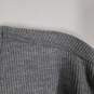 Mens Knitted Crew Neck Long Sleeve Pullover T-Shirt Size Large image number 3