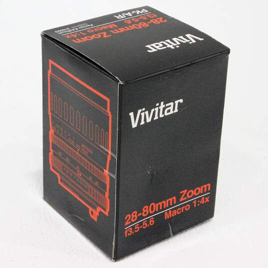 Vivitar 28-80mm Zoom f3.5-5.6 Macro Lens For Pentax IOB image number 7