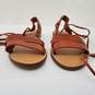 Madewell Brown Leather Flat Women's Sandals image number 5