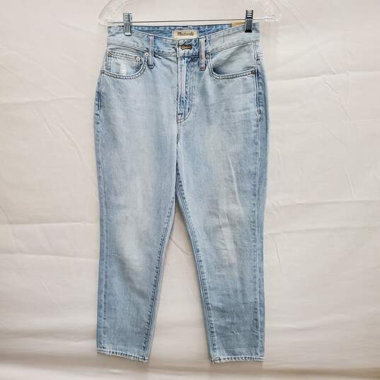 NWT Madewell WM's Curvy Perfect VTG Blue Jeans Size W29 x 22 image number 1