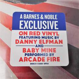Disney Music From Dumbo Danny Elfman Exclusive Red Vinyl Record alternative image