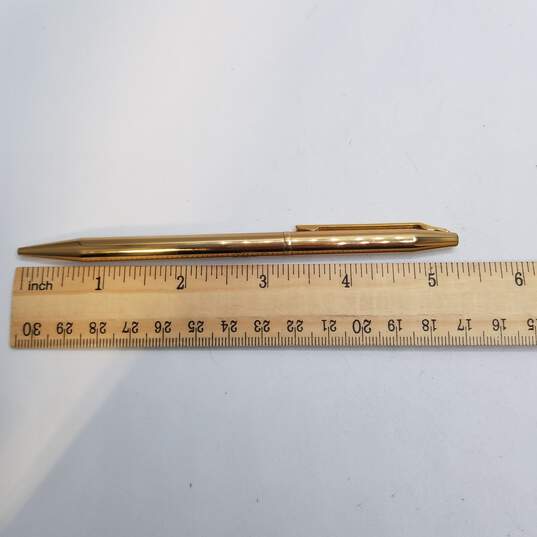 Chromatic Gold Filled Engraved Pen (Needs Refill) 13.4g image number 6