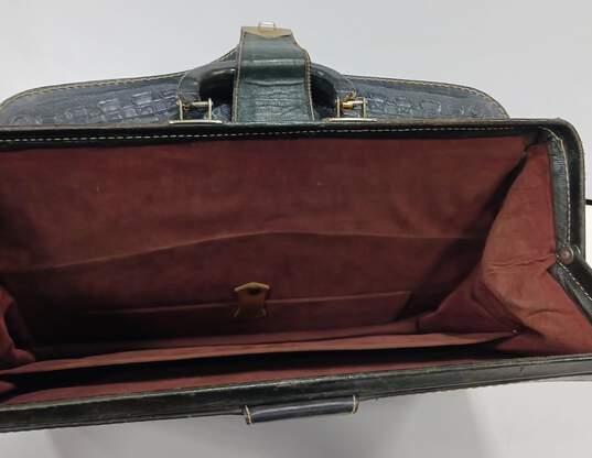 Tooled Leather Briefcase & Clipboard Bundle image number 3