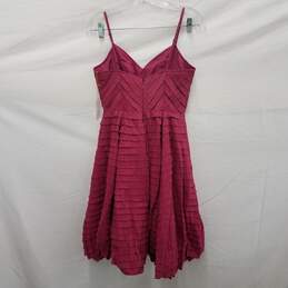 NWT Tracy Reese WM's Watber/ Pink 100% Silk & Cotton Strap Dress Size 2