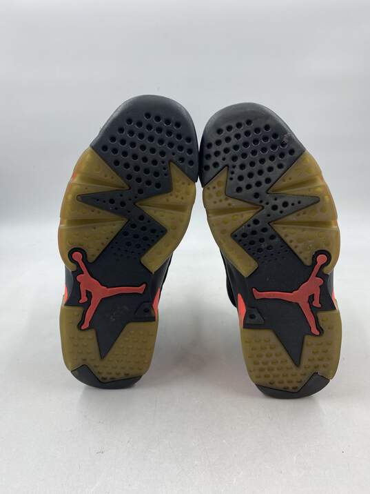 Nike Air Jordan 6 Black Athletic Shoe Men 8 image number 5