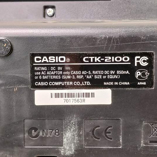 Casio CTK-2100 Portable Electric Keyboard image number 4