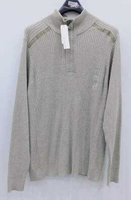 Men's Calvin Klein Beige Sweater Size 3XT