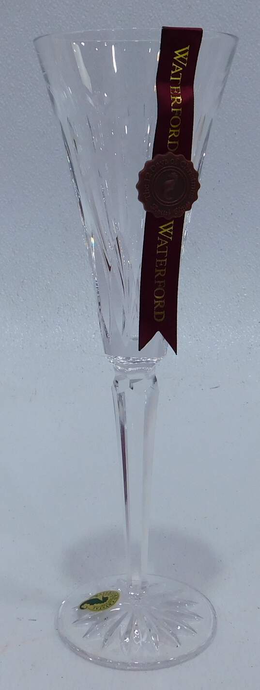 Waterford Crystal The 12 Days Of Christmas 5 Golden Rings Limited Edition Flute image number 1