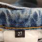 For All 7 Mankind Women Blue Jeans Sz 27 image number 5