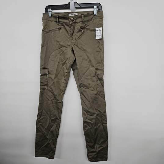 Brown Straight Leg Cargo Pants image number 1