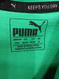 Puma Men's Green Polo Size Medium image number 3