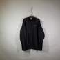 Mens Fleece Long Sleeve Mock Neck Quarter Zip Fleece Sweater Size 2XT image number 1