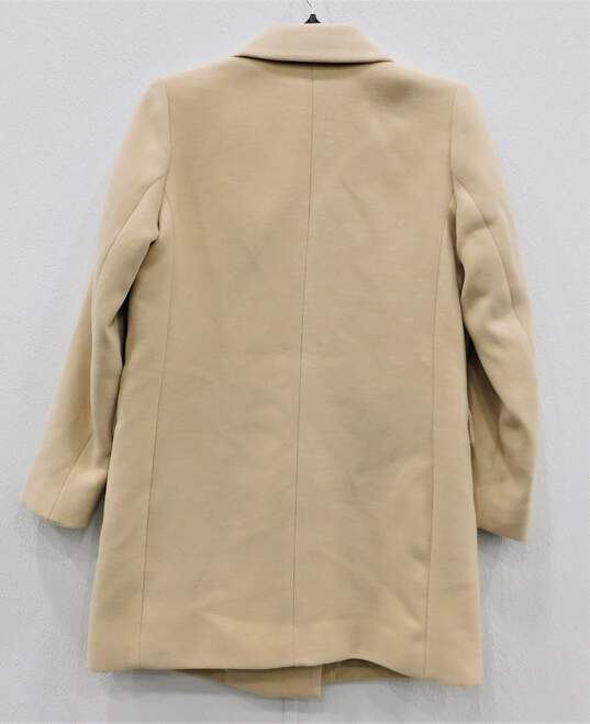 Banana Republic Women's Light Beige Coat Jacket Size XS image number 2