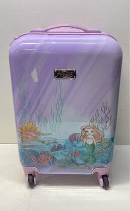Disney Animators Collection The Little Mermaid Ariel Rolling Suitcase Multicolor