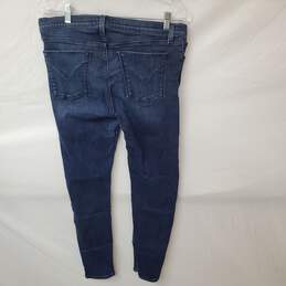 Mn Hudson Krista Super Skinny Blue Jeans Cotton Blend Sz 31 alternative image