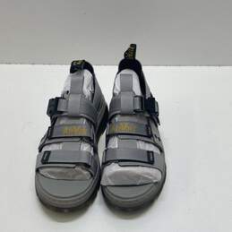 Dr. Martens Pearson Gray Leather Velcro Sandals Women's Size 9 M alternative image